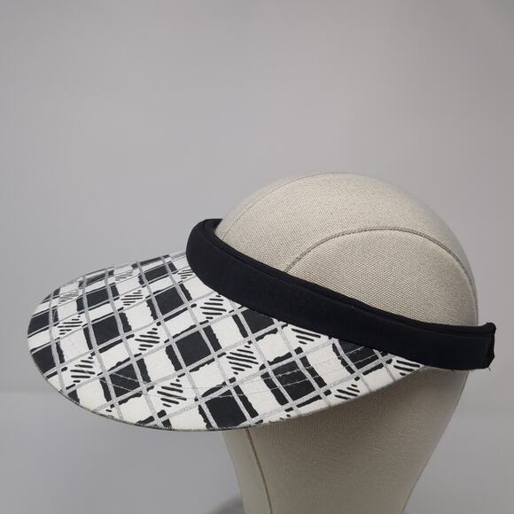 Fila Golf Sun Visor Cap Multicolor One Size Lightweight Embroidered Check - Picture 3 of 9